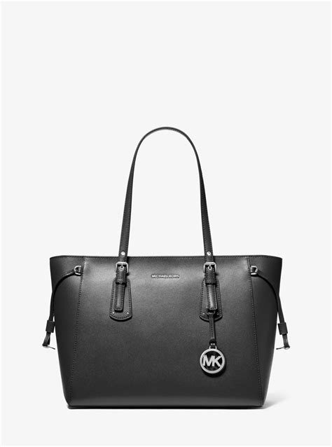 michael kors 30h7sv6t8l|Michael Kors Voyager Medium Leather Tote .